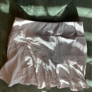 IBKUL Textured White Mini Skirt#2